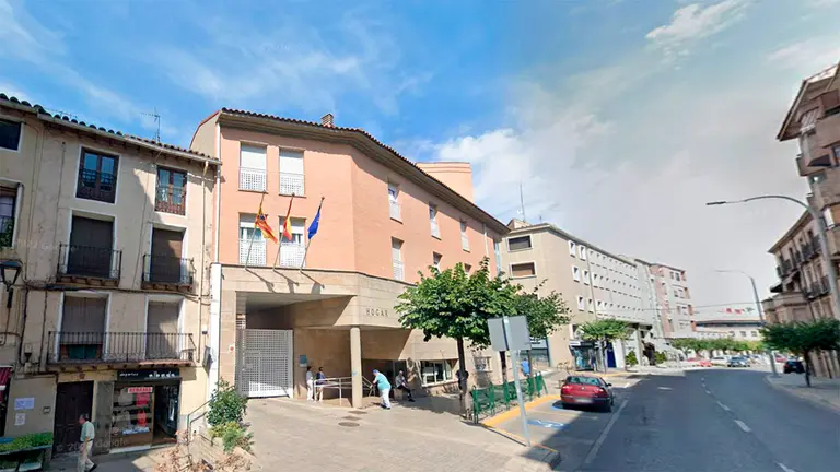 Avenida de Navarra de Tarazona donde ha ocurrido el accidente mortal del vecino de Ablitas. FOTO: GOOGLE MAPS