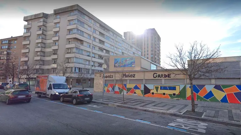 Centro de Educación Especial Andrés Muñoz Garde de Pamplona. ARCHIVO