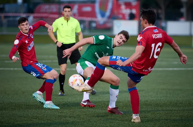 El San Juan se enfrenta al Numancia en un partído único de la Copa del Rey. PABLO LASAOSA