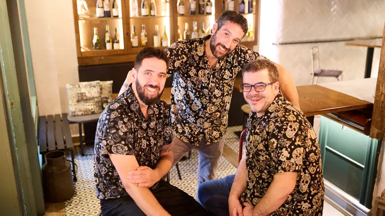 La Bankada, en la calle Castillo de Maya, 25 de Pamplona. PABLO LASAOSA