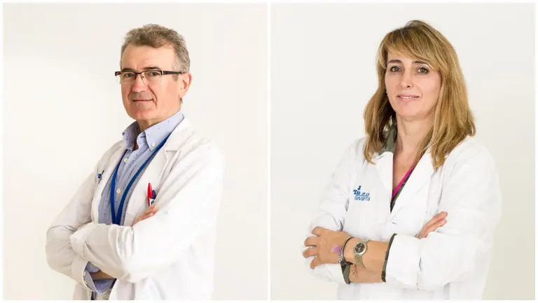 Juncal Pradales sustituye a Ángel Recarte al frente de la dirección de Mutua Navarra. MUTUA NAVARRA