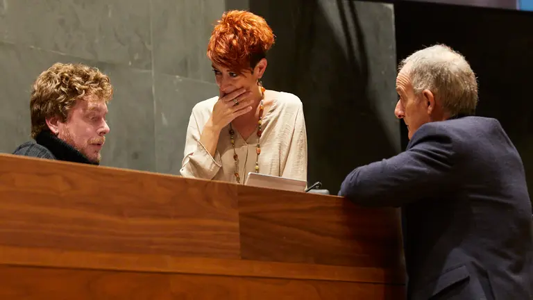 Pleno del Parlamento de Navarra. IÑIGO ALZUGARAY