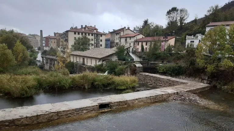 Imagen de cómo ha quedado el Batán de Villava tras la reciente reconstrucción. CEDIDA