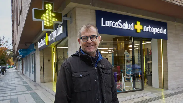 Lorca Salud Ortopedia en la calle Esquíroz 9 de Pamplona. IÑIGO ALZUGARAY
