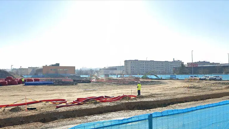 Solar de la calle Madres de la Plaza de Mayo de Pamplona. GOOGLEMAPS