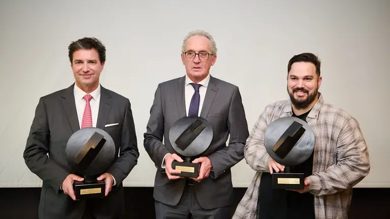 Entrega de los Premios Cámara Navarra 2022. PABLO LASAOSA
