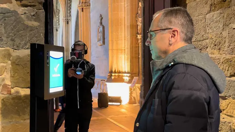 Stefano Domenicali accede al evento por reconocimiento facial. CEDIDA