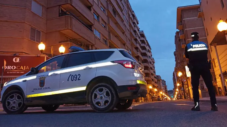 Control de la policía en Tudela POLICÍA MUNICIPAL DE TUDELA