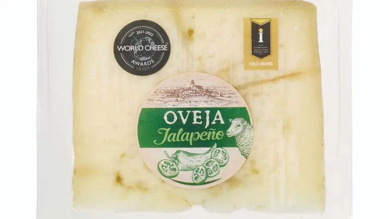 El Queso de Oveja con Jalapeño es uno de los que repite premio este año. CEDIDA