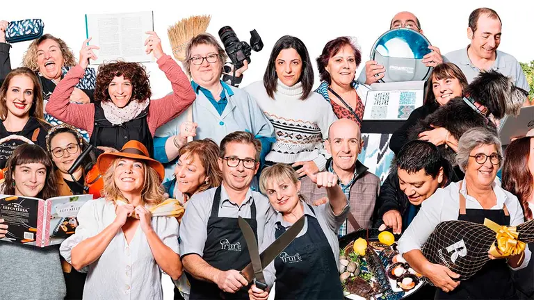 Mural de la Asociación de Comerciantes de la zona de Martín Azpilcueta "para poner en valor el papel de los comerciantes de la zona".