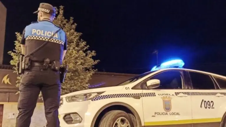 Policía local de Tudela. ARCHIVO