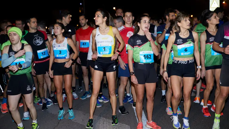 XXXIX edición de la San Silvestre de Pamplona 2022 en categoría absoluta. IÑIGO ALZUGARAY