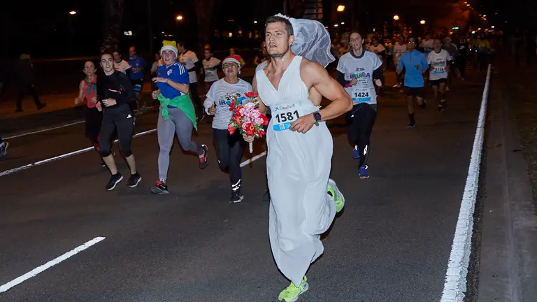 XXXIX edición de la San Silvestre de Pamplona 2022 en categoría absoluta. IÑIGO ALZUGARAY