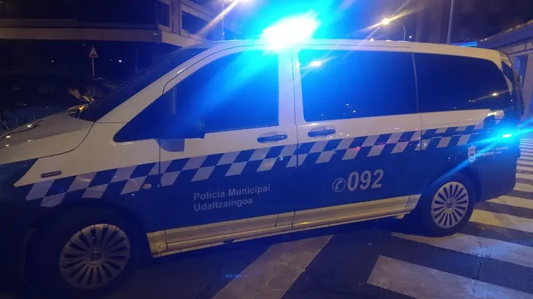 Una patrulla de Policía Municipal - POLICÍA MUNICIPAL DE PAMPLONA