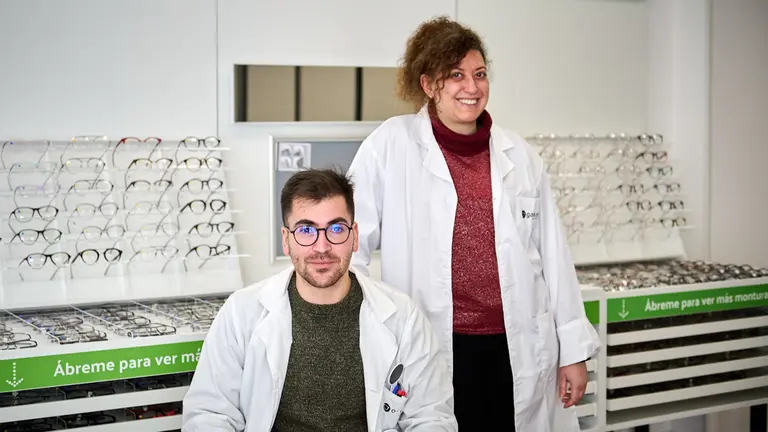 Gafas.es en la calle Monasterio de Urdax 22 de Pamplona. PABLO LASAOSA