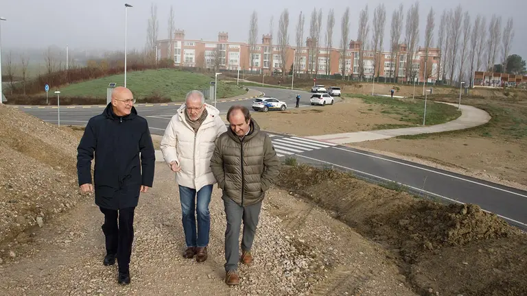 Cohesión Territorial invierte 2,3 millones de euros en la nueva conexión de la PA-30 con Mugartea. GOBIERNO DE NAVARRA