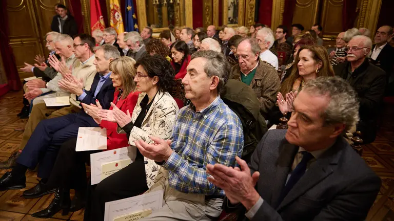 Acto de reconocimiento a las personas que durante 2022 han donado a la Comunidad foral objetos de valor histórico con destino a sus museos y archivos, u otro tipo de bienes significativos. PABLO LASAOSA