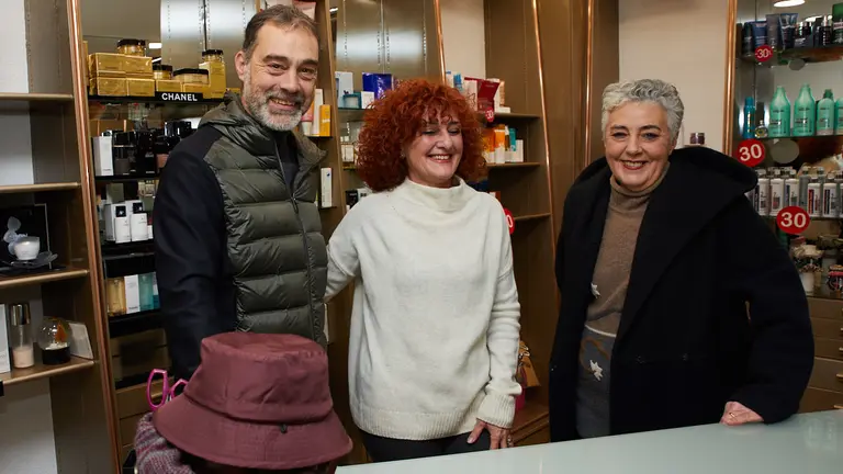 Perfumeria Redin, en la avenida de Bayona 7 de Pamplona. IÑIGO ALZUGARAY