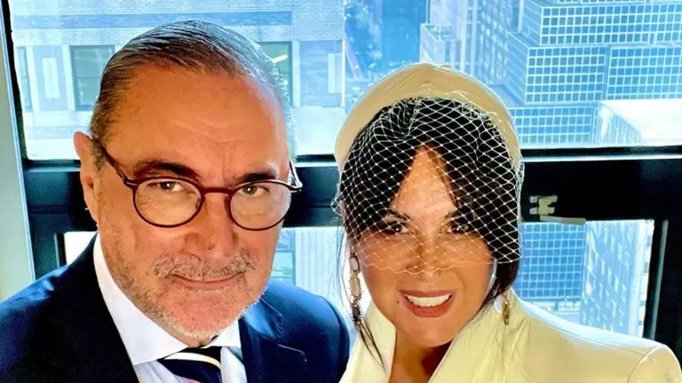 Carlos Herrera y Pepa Gea en Nueva York. @Carlosherrera