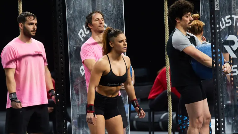 Celebración del Pamplona Arena Games, primera competición con licencia CrossFit en Navarra, en la que participan 960 atletas de todo España. IÑIGO ALZUGARAY
