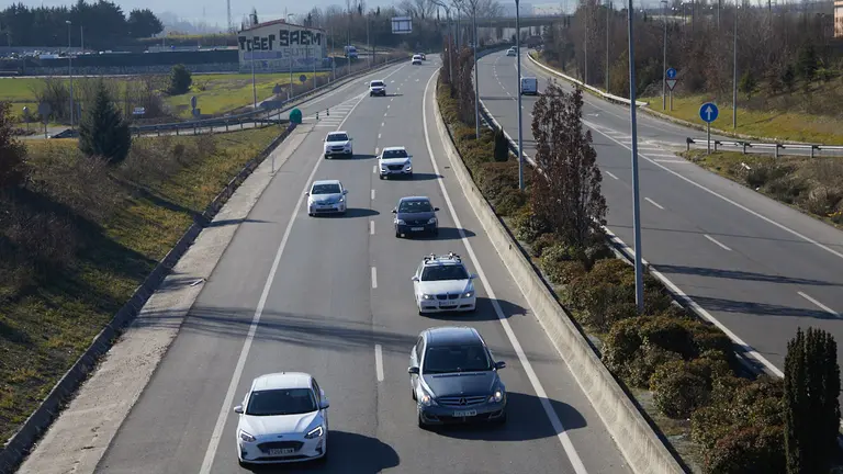 Ronda de circunvalación de Pamplona (PA-30). IÑIGO ALZUGARAY