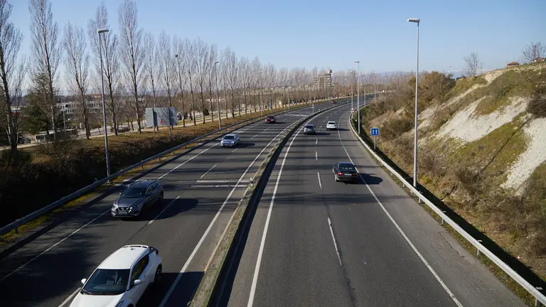 Ronda de circunvalación de Pamplona (PA-30). IÑIGO ALZUGARAY