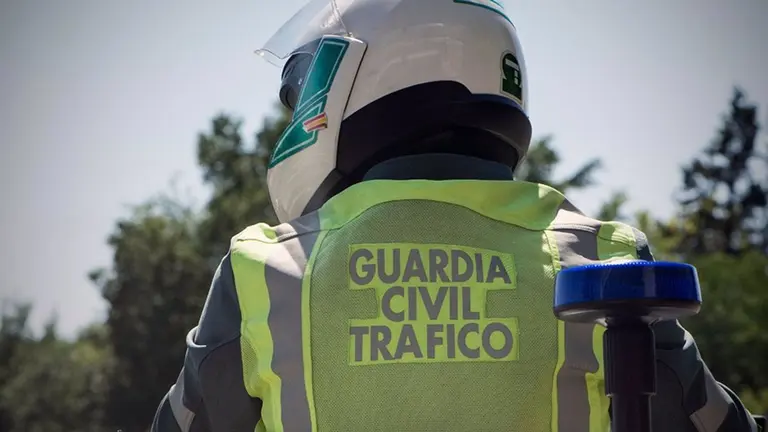 El conductor kamikaze fue detectado por una patrulla de la Guardia Civil. CEDIDA
