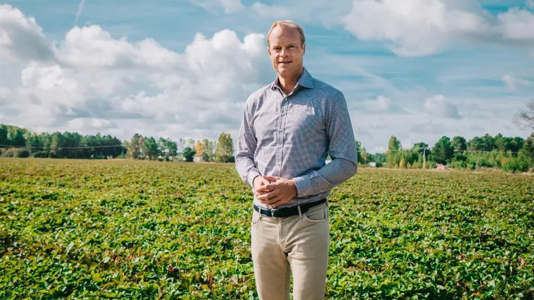 Michael Brinkmann, CEO de Planasa, empresa navarra que ha inaugurado un centro de I+D en México para lanzar nuevas variedades de frutos rojos en Latinoamérica y EEUU. PLANASA / ARCHIVO