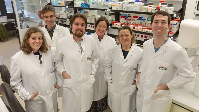 Investigadores del Cima Universidad de Navarra que participan en el proyecto de resistencia  a la inmunoterapia. CEDIDA