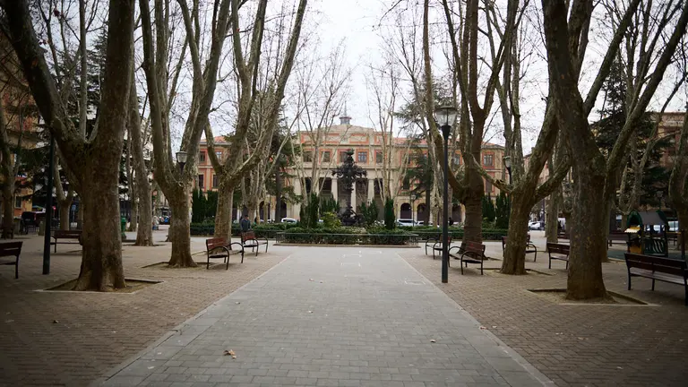 Plaza de la Cruz de Pamplona. PABLO LASAOSA