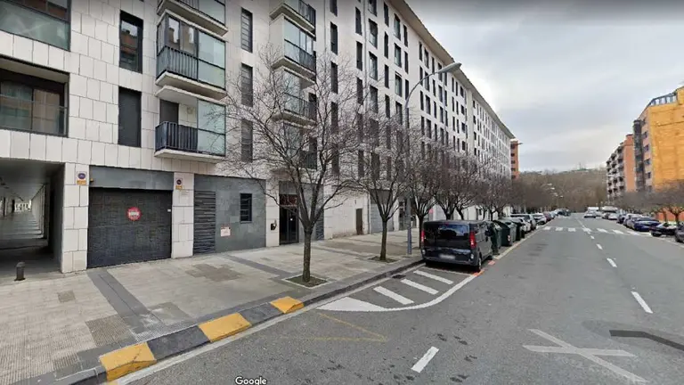 Calle Doctor Fleming de Pamplona. GOOGLEMAPS