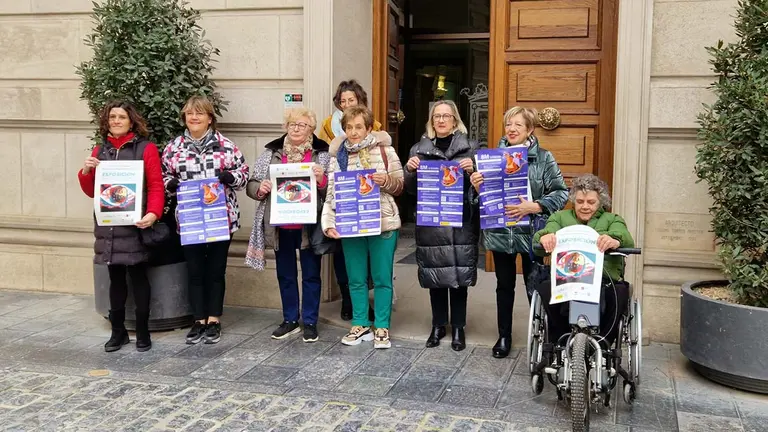 Presentación de las actividades con motivo del 8 de marzo, Día Internacional de las Mujeres. AYUNTAMIENTO DE TUDELA