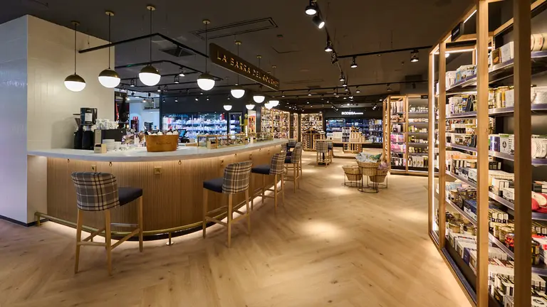 Apertura del nuevo Rincón del Gourmet de El Corte Inglés de Pamplona. PABLO LASAOSA