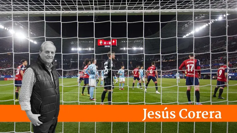 Partido de la Liga Santander entre CA Osasuna y RC Celta disputado en el estadio de El Sadar en Pamplona. IÑIGO ALZUGARAY