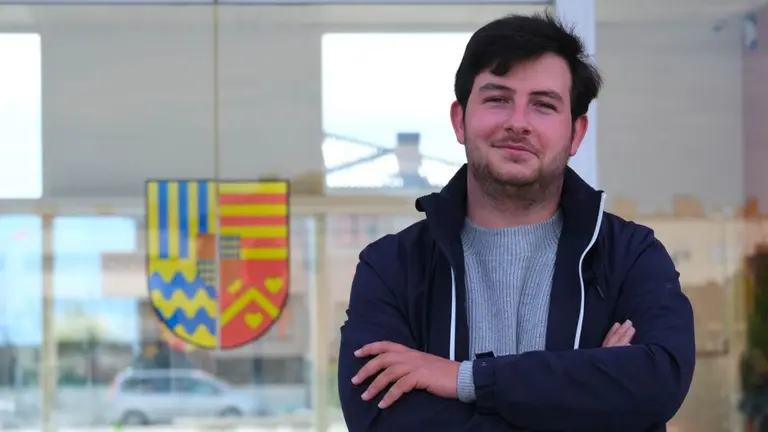 Álex López Orejuela es el secretario de Organización de las Juventudes Socialistas de Navarra y el nuevo presidente del Consejo de la Juventud de Navarra. PSN/PSOE