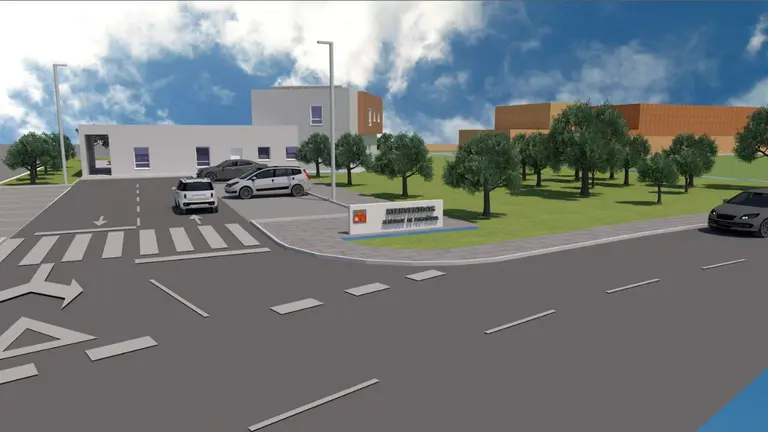 Las dos nuevas urbanizaciones de Fustiñana buscan impulsar el turismo y atraer más empresas. CEDIDA