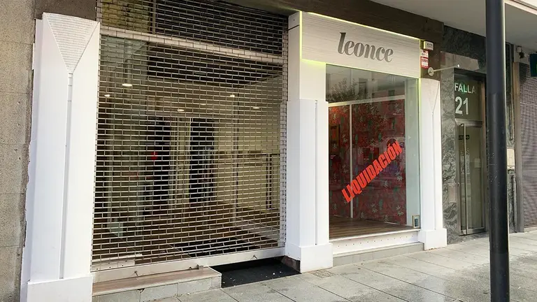 Fachada de la tienda Leonce en la calle Tafalla 21 de Pamplona. Navarra.com