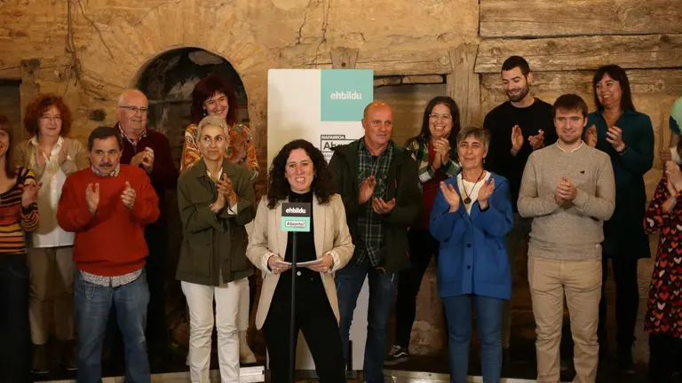 Edurne León, candidata de EH Bildu al Ayuntamiento de Tudela. - EH BILDU