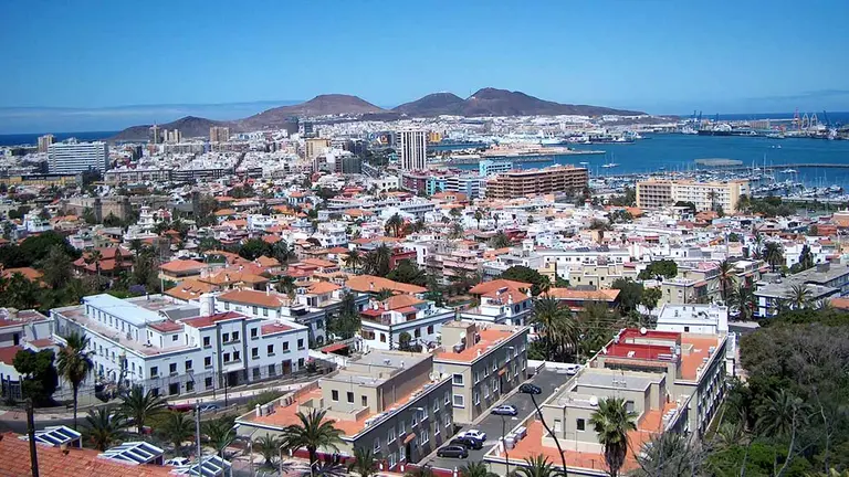 Imagen panorámica de Las Palmas de Gran Canaria. MATTI MATTILA / WIKIMEDIA COMMONS