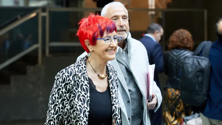 Carlos Artundo, director general de Salud, en el pleno del Parlamento de Navarra. IÑIGO ALZUGARAY