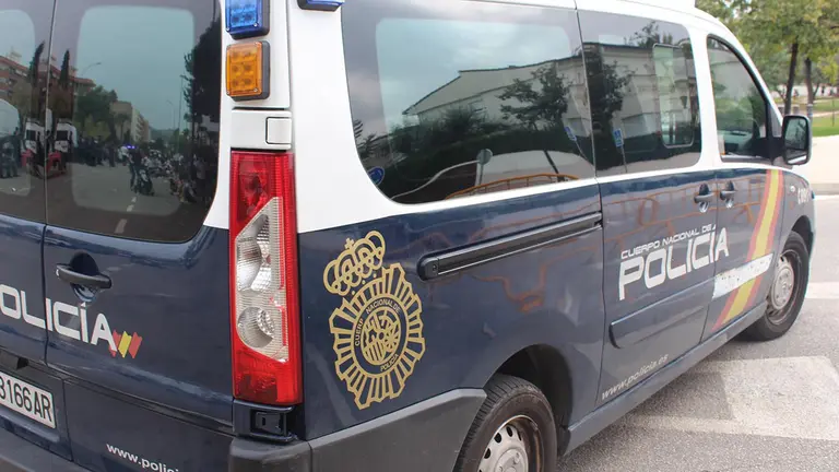 Imagen de archivo de una furgoneta de la Policía Nacional. POLICÍA NACIONAL