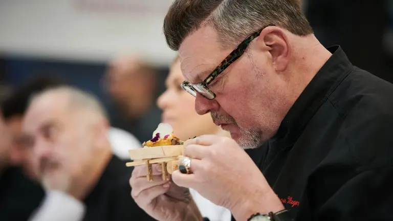 Semifinal de la XXIII Semana del Pincho de Navarra. PABLO LASAOSA
