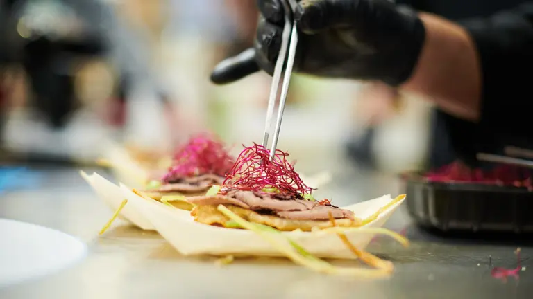 Semifinal de la XXIII Semana del Pincho de Navarra. PABLO LASAOSA