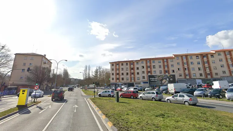 Avenida Aróstegui en Echavacoiz. GOOGLE MAPS