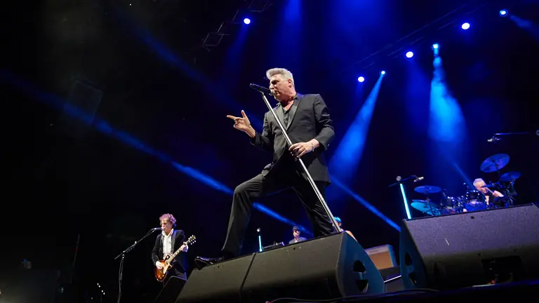 Concierto de Loquillo en Navarra Arena. MIGUEL OSÉS