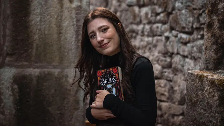 Andrea Goicoechea Lizarbe, la tiktoker navarra que está triunfando en las redes. CEDIDA