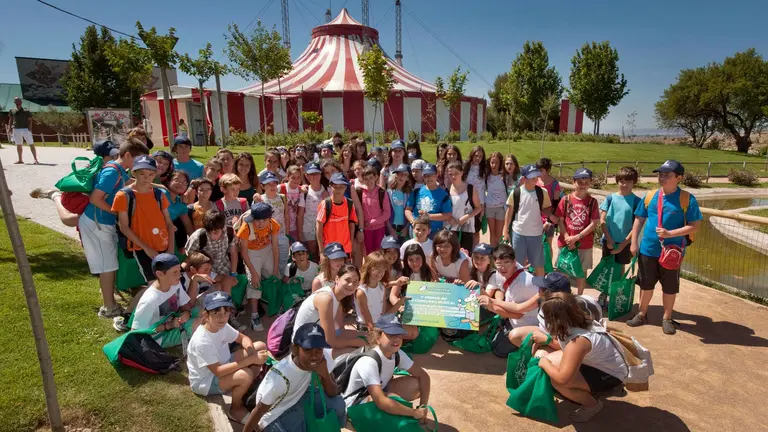 Imagen de archivo de los finalistas de la segunda edición del concurso. SENDAVIVA