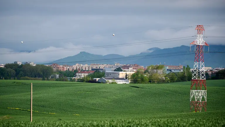 Vista de Donapea, zona donde se prevén modificaciones urbanísticas. PABLO LASAOSA