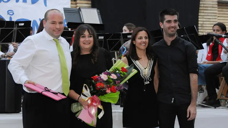 Décimo aniversario de la banda municipal de Caparroso. AMAYA LUQUI