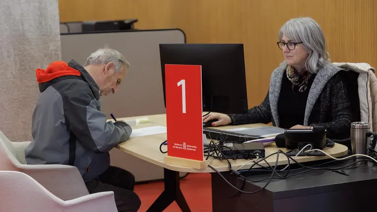 Nueva oficina de Atención al Ciudadano en Pamplona del Gobierno de Navarra en la avenida Roncesvalles. GOBIERNO DE NAVARRA